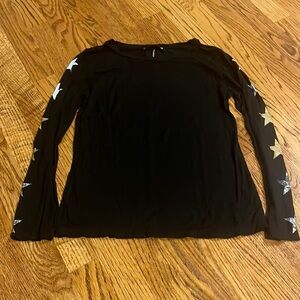 #global love Woman’s Star Long Sleeve Size XS